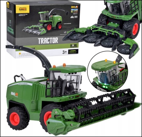 Kombajn traktor maszyna rolnicza efekty dźwiękowe świetlne LED Napęd