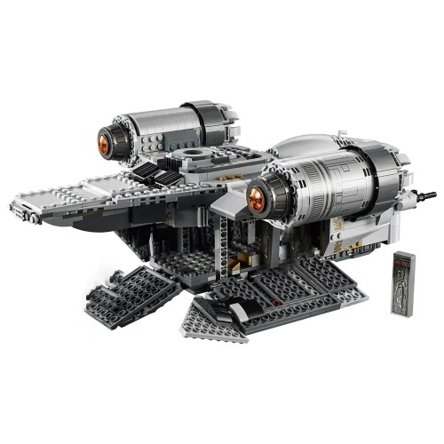 Zestaw klocków STAR WARS Transportowiec łowcy nagród z serialu Mandalorian BRZESZCOT - Zamiennik