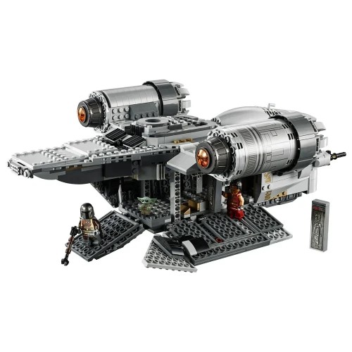 Zestaw klocków STAR WARS Transportowiec łowcy nagród z serialu Mandalorian BRZESZCOT - Zamiennik
