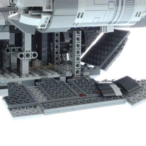 Zestaw klocków STAR WARS Transportowiec łowcy nagród z serialu Mandalorian BRZESZCOT - Zamiennik