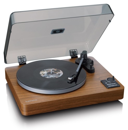 Gramofon Lenco LBTA-165WD BT automatyczny z wbudowanym przedwzmacniaczem i Bluetooth
