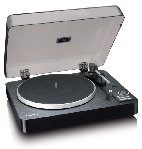 Gramofon Lenco LBTA-165WD BT automatyczny z wbudowanym przedwzmacniaczem i Bluetooth
