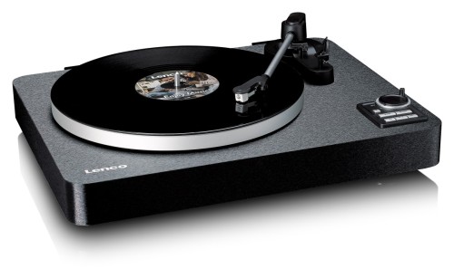Gramofon Lenco LBTA-165WD BT automatyczny z wbudowanym przedwzmacniaczem i Bluetooth