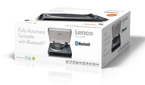 Gramofon Lenco LBTA-165WD BT automatyczny z wbudowanym przedwzmacniaczem i Bluetooth