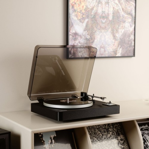 Gramofon Lenco LBTA-165WD BT automatyczny z wbudowanym przedwzmacniaczem i Bluetooth