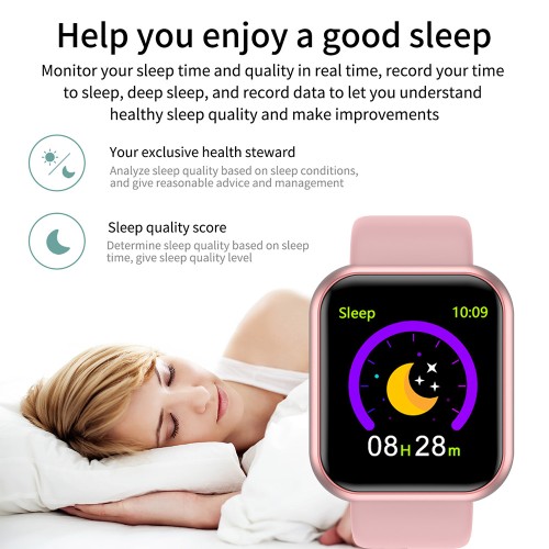 Smartwatch L18 różowy