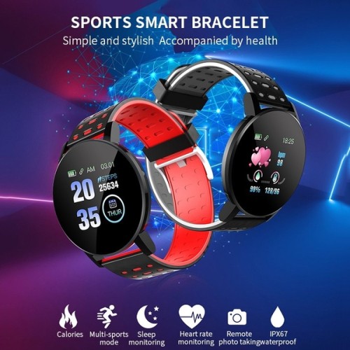 Smart Band 119 Plus czarny