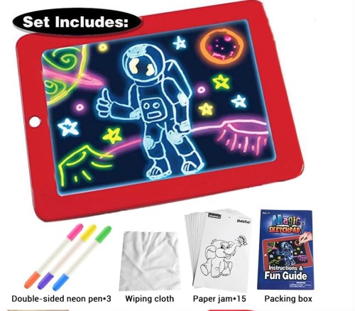 Magic Pad 3DX9 czerwony