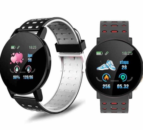 Smart Band 119 Plus czarno-biały