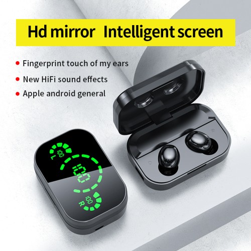 Słuchawki bluetooth YD04 czarne