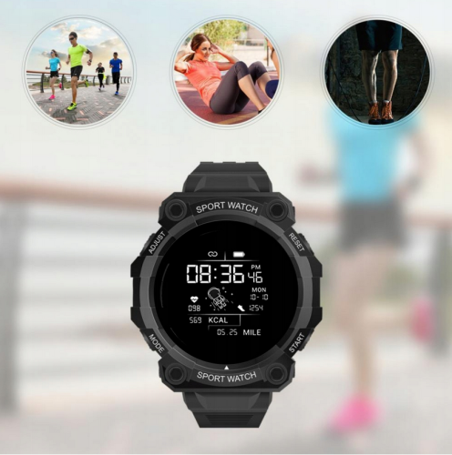 Smartwatch FD68 czarny