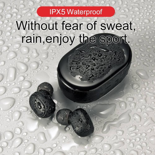 Słuchawki bluetooth E6s czarny