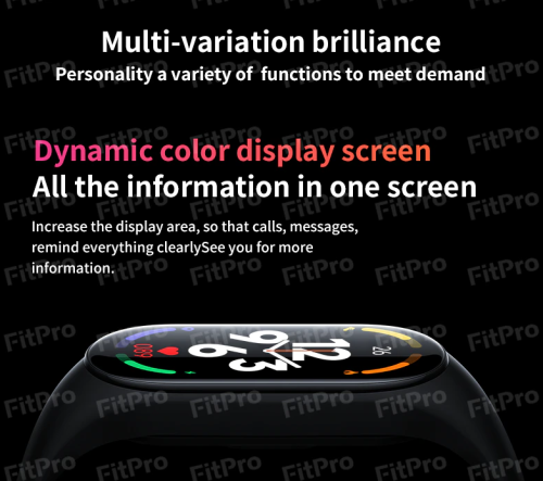 Smart Band M7s magnetyczne czarny