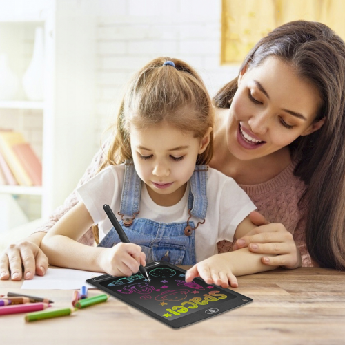 NOWOCZESNY MULTIKOLOROWY TABLET GRAFICZNY DLA DZIECI 8,5\