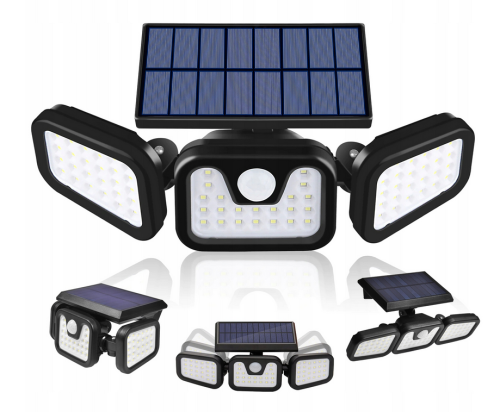 LAMPA SOLARNA 3w1 z czujnikiem ruchu i zmierzchu