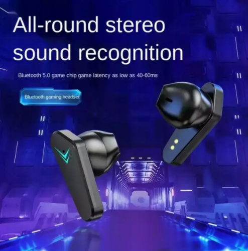 Słuchawki bluetooth gamingowe X15 czarne