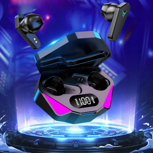 Słuchawki bluetooth gamingowe X15 czarne