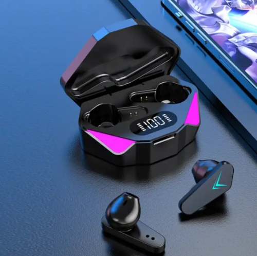 Słuchawki bluetooth gamingowe X15 czarne