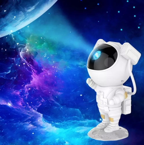 Projektor Gwiazd Nieba LED - Lampka Nocna Astronauta