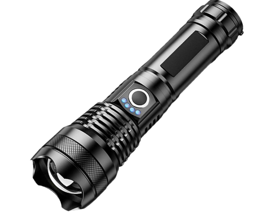 MOCNA LATARKA TAKTYCZNA LED XHP50 - ZOOM