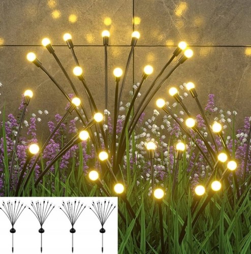 Lampa solarna kulki 6szt. zestaw 2szt