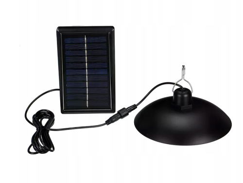Żyrandol solarny LED pojedyn 14,8x6.4cm