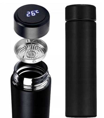 Kubek termiczny termos LED 500ml