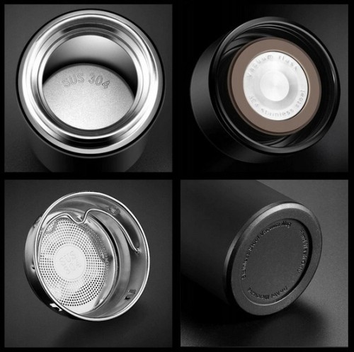 Kubek termiczny termos LED 500ml