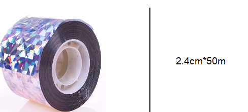 Taśma odstraszająca ptaki 24mm 50mb