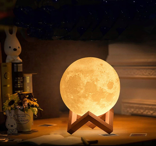 Lampa Księżyc 3D
