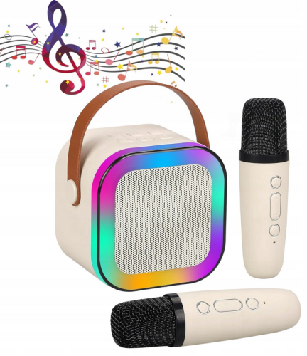 Bezprzewodowy Głośnik Karaoke z Mikrofonem Bluetooth