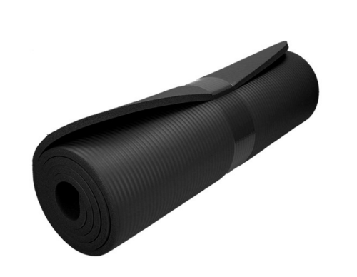 Mata do Fitness, Jogi i Ćwiczeń – 8mm, Czarna