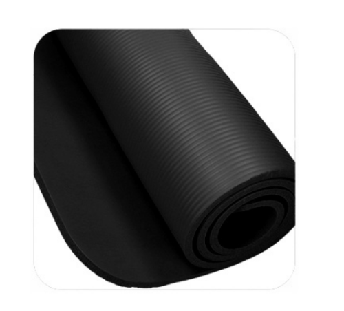 Mata do Fitness, Jogi i Ćwiczeń – 8mm, Czarna