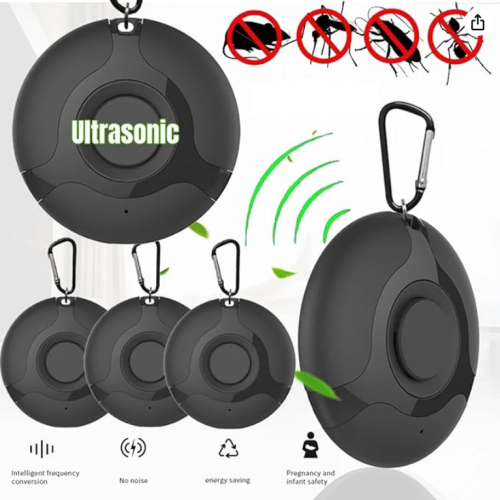 Elektroniczny Odstraszacz Komarów USB - Przenośny, Ultradźwiękowy, Ekologiczny