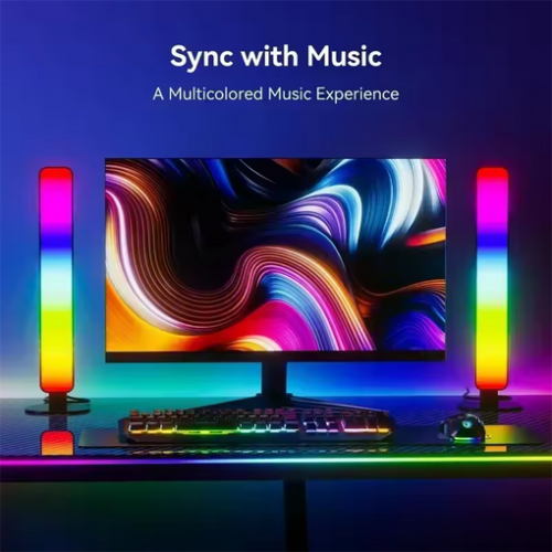 Inteligentne listwy świetlne kolumny LED RGB z Pilotem