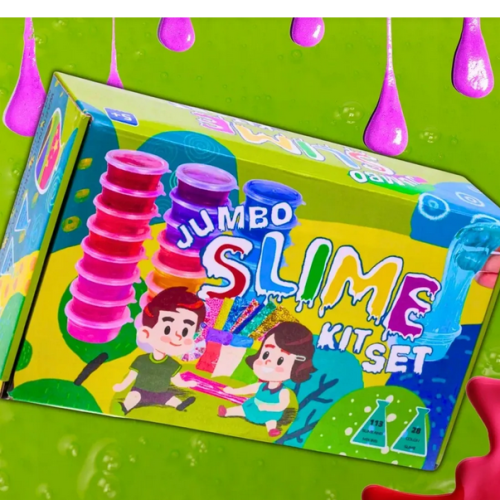 Zestaw Kreatywny Slime Duży XXL – 28 Glutków Slime dla Dzieci