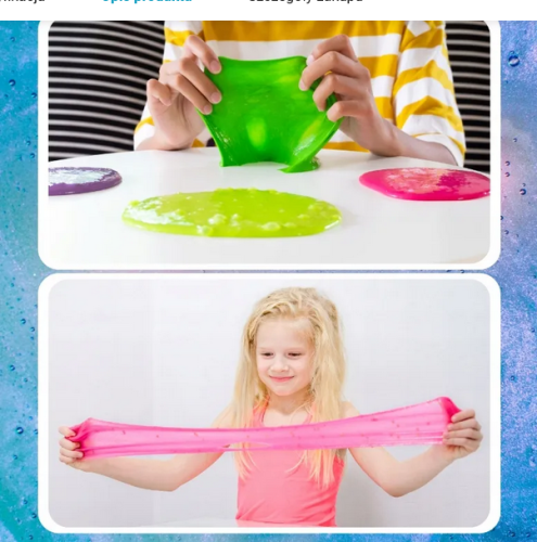 Zestaw Kreatywny Slime Duży XXL – 28 Glutków Slime dla Dzieci