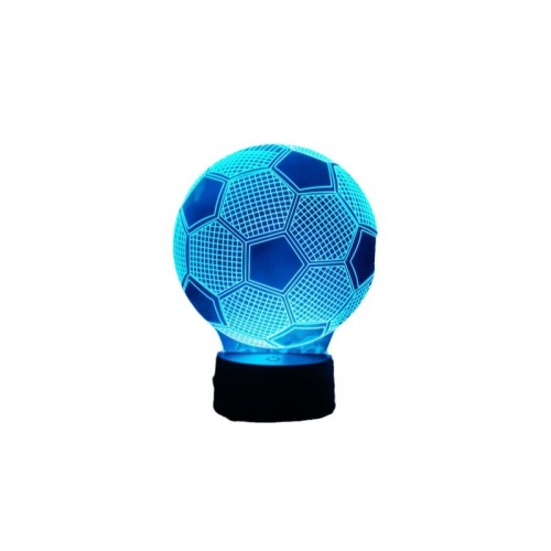 Lampka LED 3D piłka – dekoracyjna lampka nocna