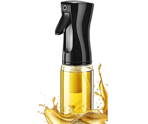 Spryskiwacz do oliwy i oleju – szklana butelka z dozownikiem 200 ml