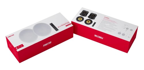 Fonestar KS-08WIFI – sufitowy zestaw głośników z Wi-Fi i Bluetooth.