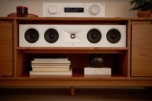Zestaw kina domowego JBL MA510 + STAGE 260F + STAGE 245C + STAGE 240B (stojaki w komplecie) + STAGE 220P  biały (5)