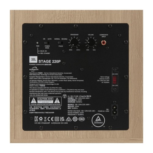 Zestaw kina domowego JBL MA510 + STAGE 260F + STAGE 245C + STAGE 240B (stojaki w komplecie) + STAGE 220P  biały (12)