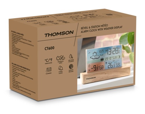 Thomson CT600 - stacja pogodowa z budzikiem