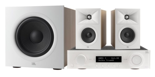 Zestaw stereo audio 2.1 do muzyki, filmów i gier JBL Audio Set MA310 + STAGE 240B + STAGE 200P (1)