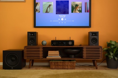 Zestaw stereo audio 2.1 do muzyki, filmów i gier JBL Audio Set MA310 + STAGE 240B + STAGE 200P ESPRESSO (2)