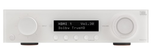 Atrakcyjny cenowo zestaw audio JBL 2.0 do muzyki, filmu i gier (wzmacniacz AV + 2 głośniki + przewody połączeniowe) (5)