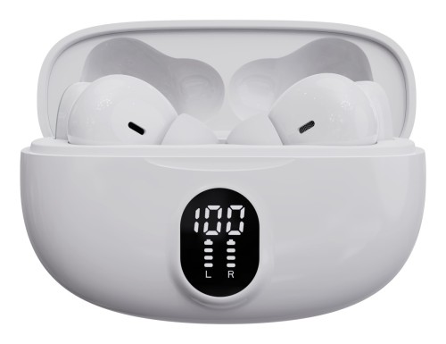Denver TWE-57W - bezprzewodowe słuchawki Bluetooth białe (3)