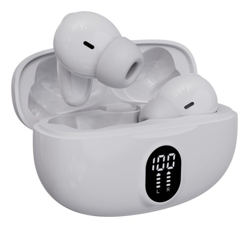 Denver TWE-57W - bezprzewodowe słuchawki Bluetooth białe (4)