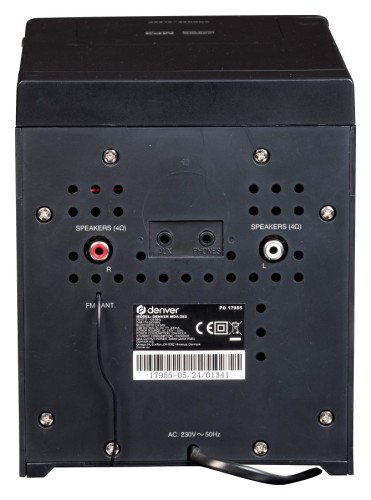Denver MDA-285 - mikrowieża DAB+/FM, CD, USB, Bluetooth (6)