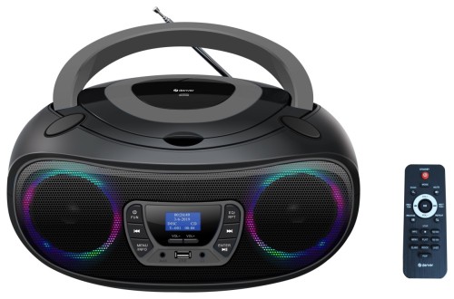 Denver TDB-212GR radio FM/DAB+, Bluetooth, CD, USB, szare (1)